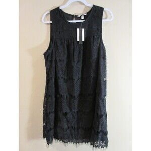 NWT Speechless Black Lace Dress Women XXL Sleeveless Knee Length MSRP 48.00